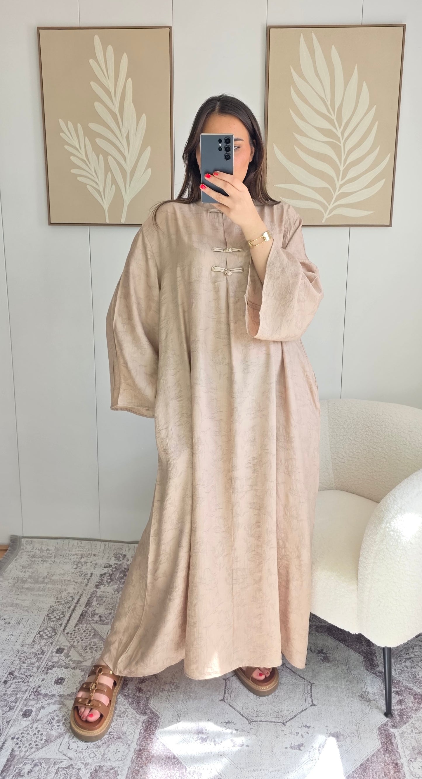 Robe Manel beige