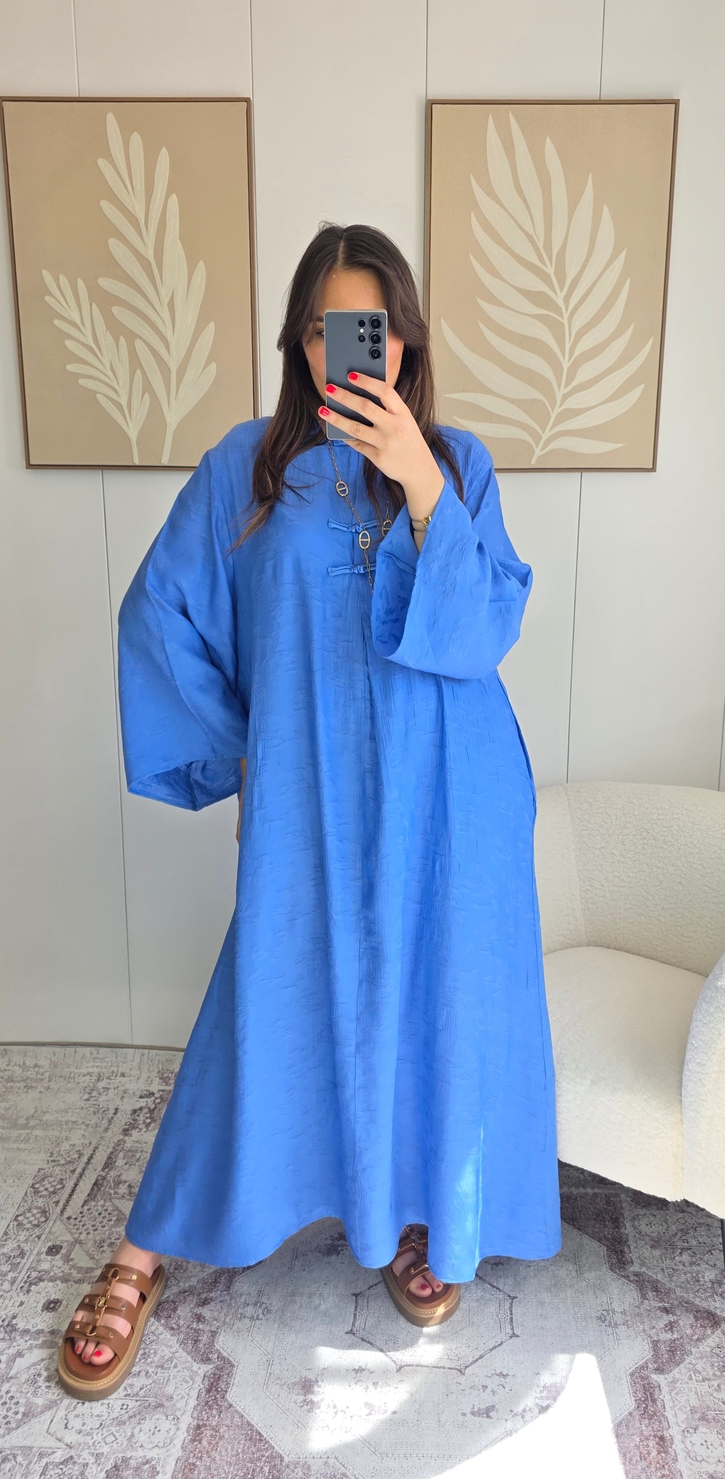 Robe Manel Bleu Royal