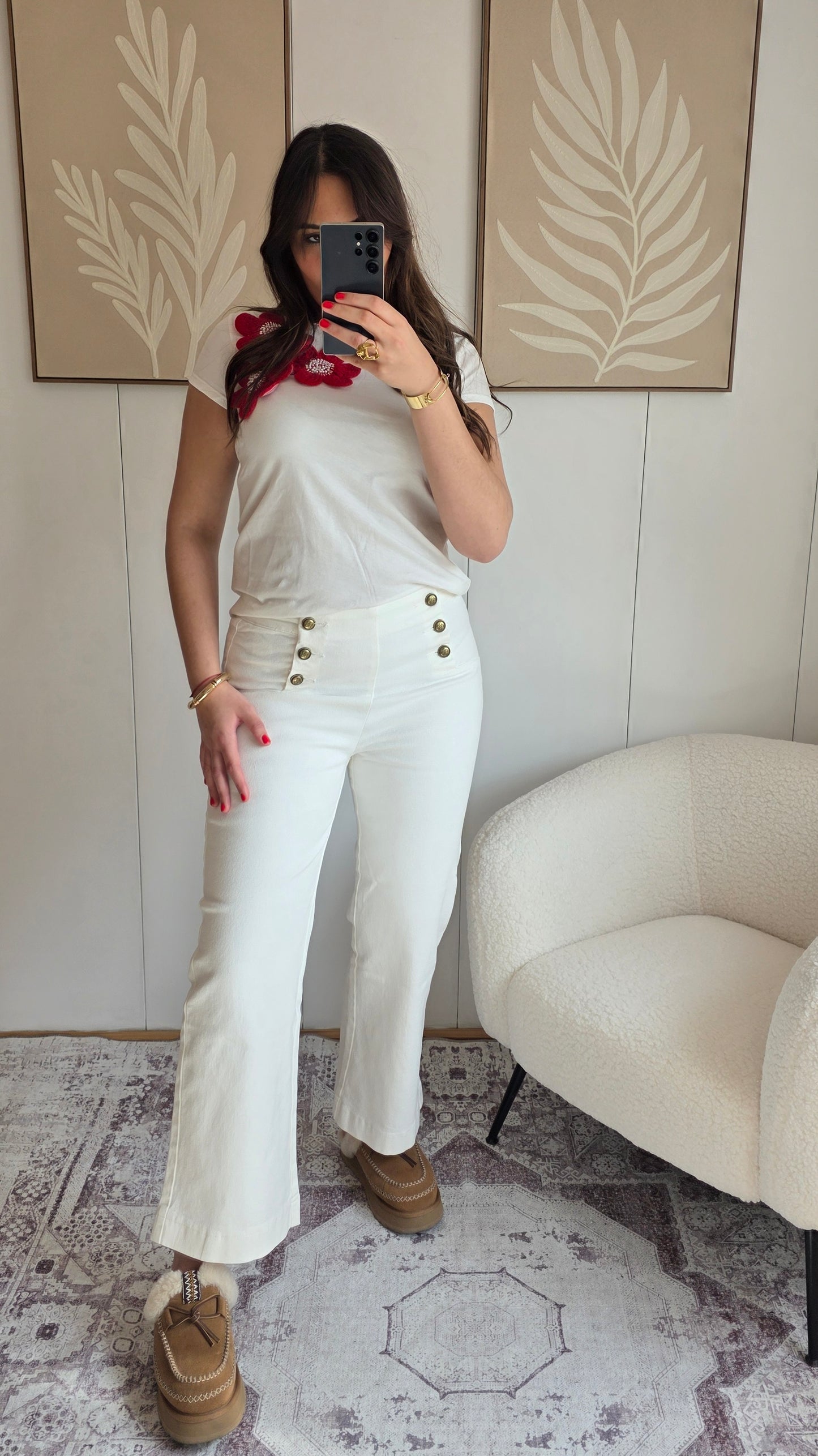 Jeans Victorine Blanc
