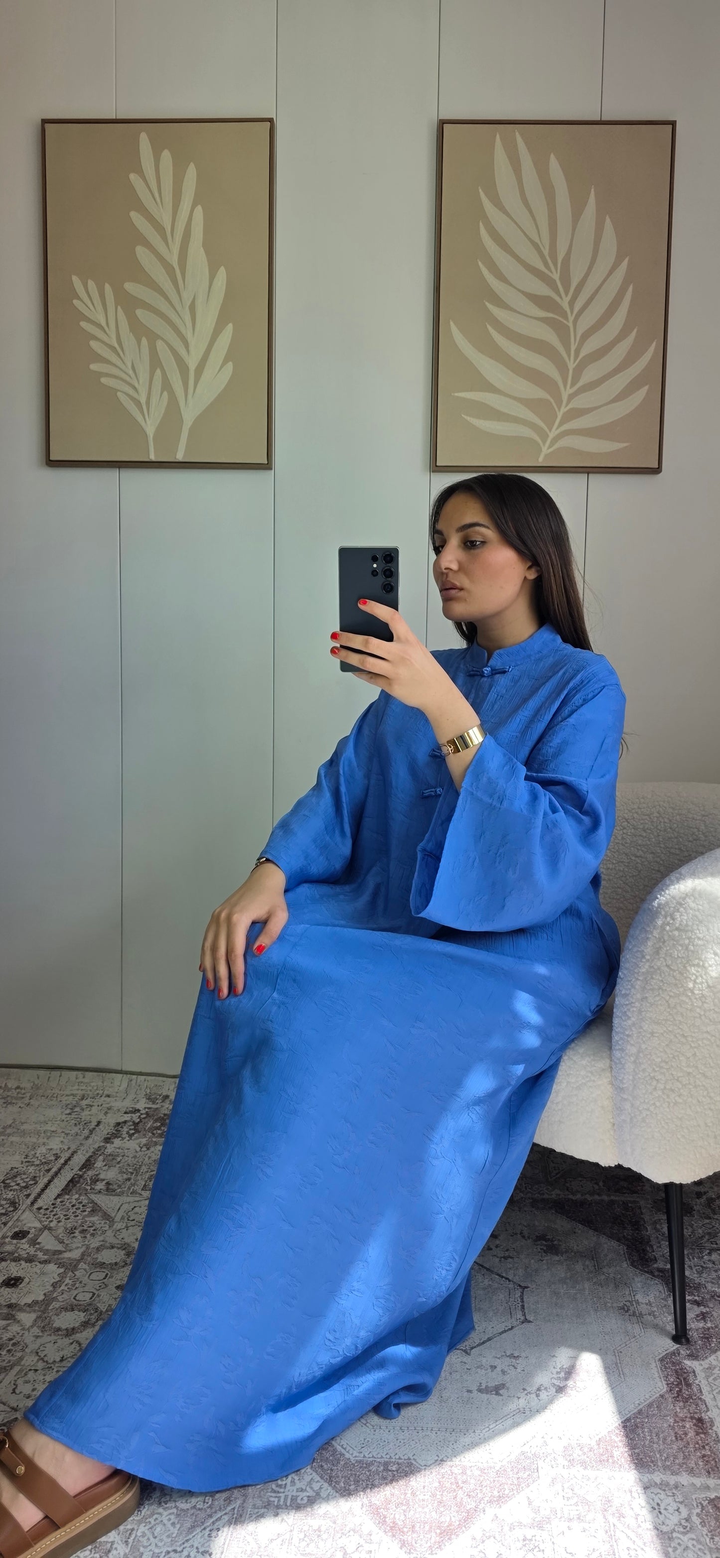 Robe Manel Bleu Royal