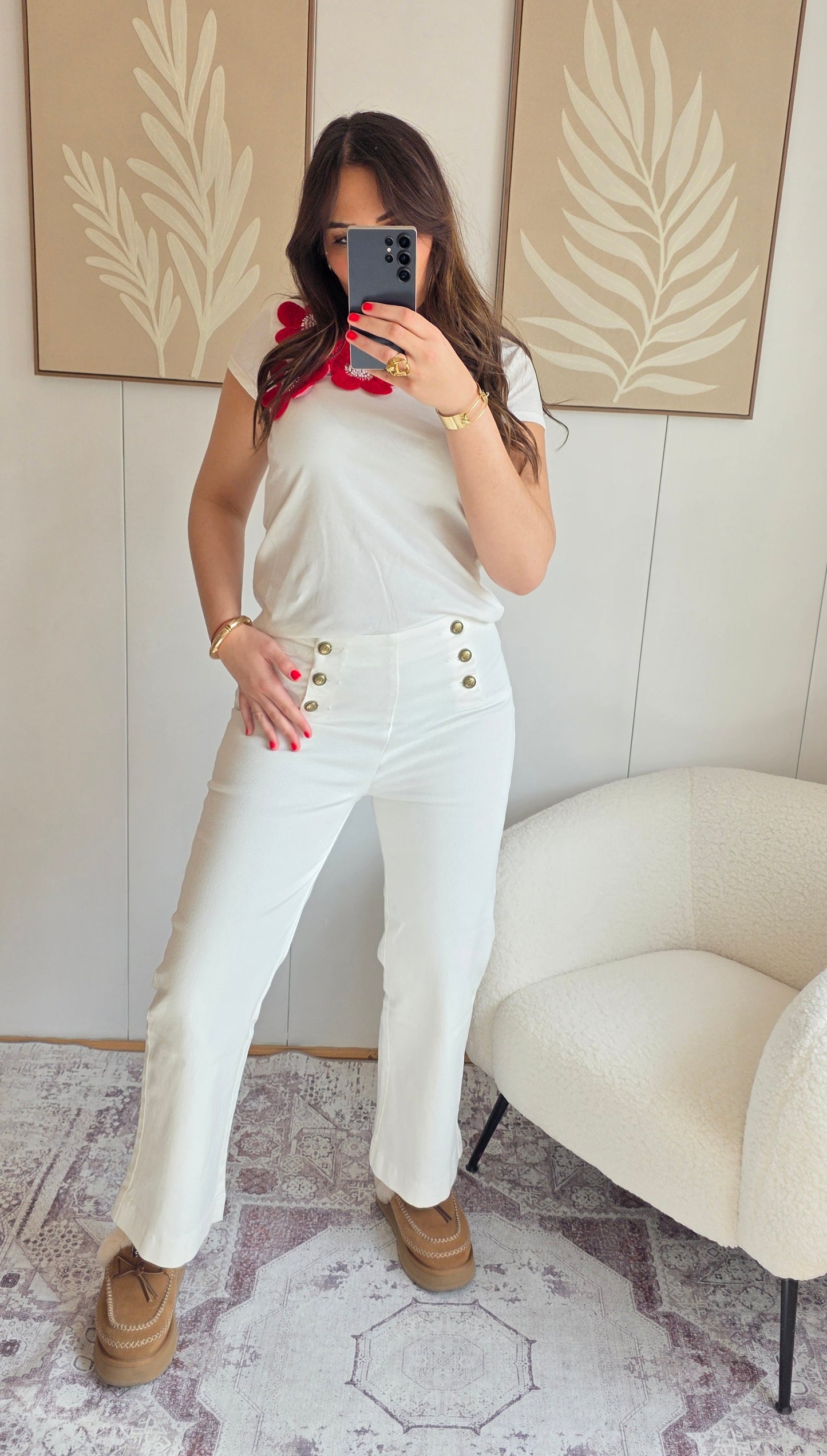 Jeans Victorine Blanc